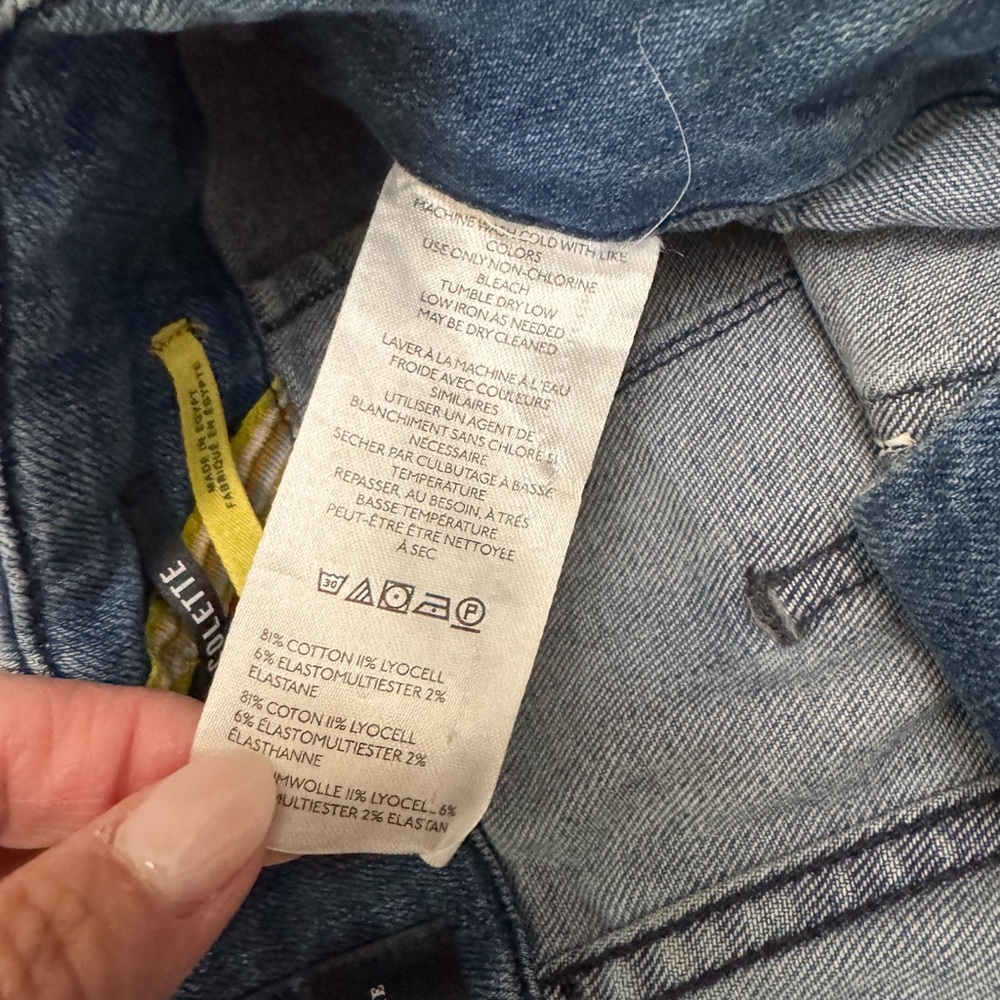 Maeve by Anthropologie The Colette Denim
Cropped High Rise Wide-Leg Jean 26 - Picture 5 of 7